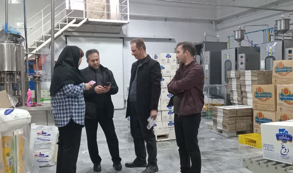 بازدید مدیر غذا و کارشناسان اداره نظارت، از کارخانجات آردسازی و لبنیات شهرستان پارس آباد،مشگین شهر و جعفرآباد