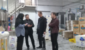 بازدید مدیر غذا و کارشناسان اداره نظارت، از کارخانجات آردسازی و لبنیات شهرستان پارس آباد،مشگین شهر و جعفرآباد
