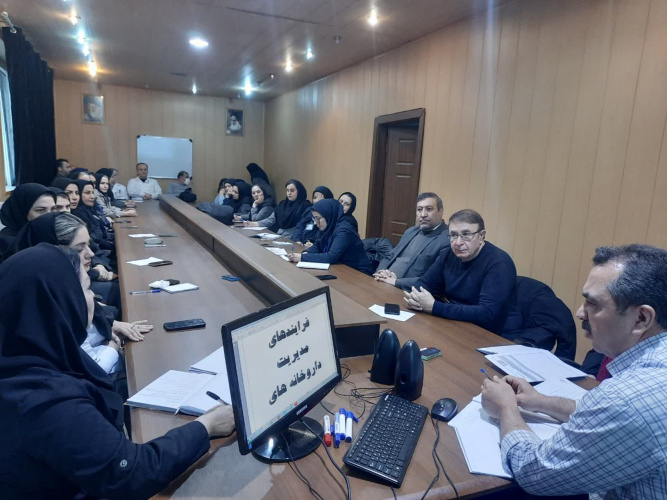 برگزاری کارگاه مدیریت داروخانه های بیمارستانی توسط کارشناسان فنی مدیریت دارویی معاونت غذا و دارو